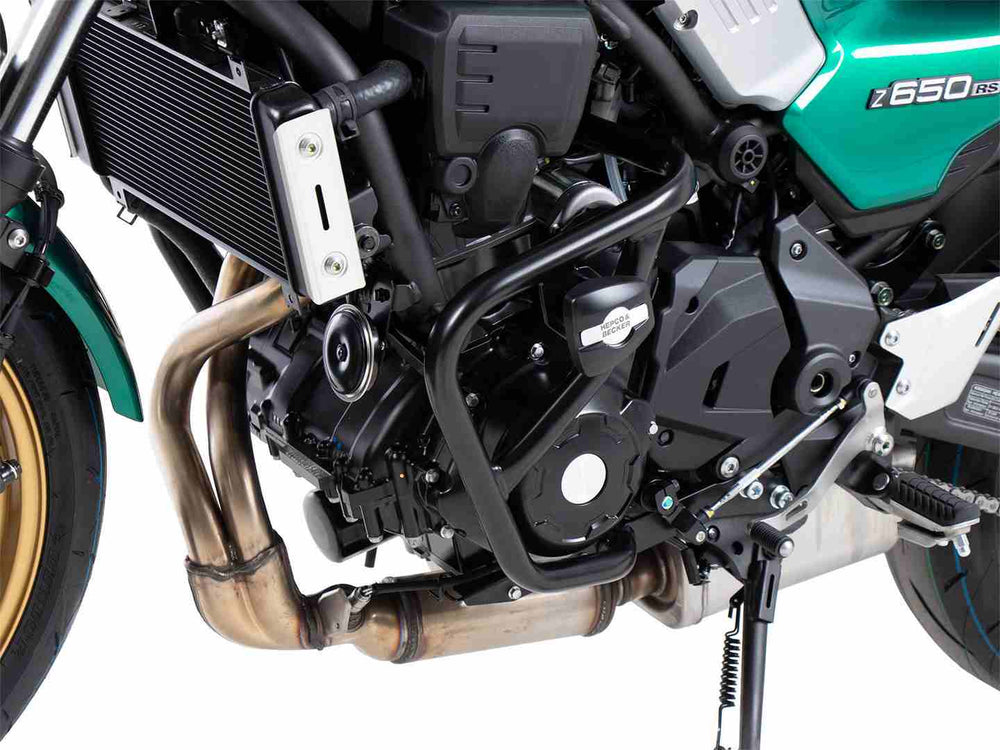 Hepco & Becker Engine protection bar black incl. protection pads for Kawasaki Z 650 RS (2022-) | 5012549 00 01