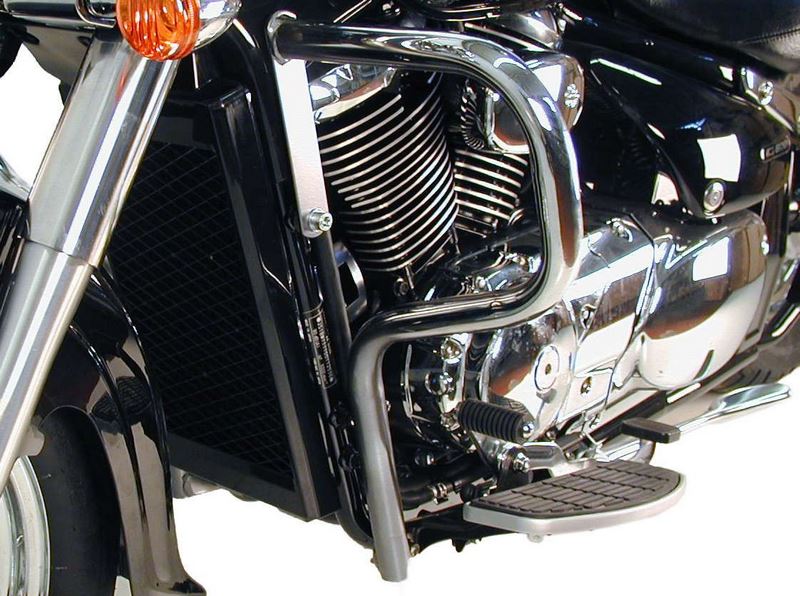 Hepco & Becker Engine protection bar-chrome for Suzuki C 800 Intruder / Black Edition | 501340 00 02