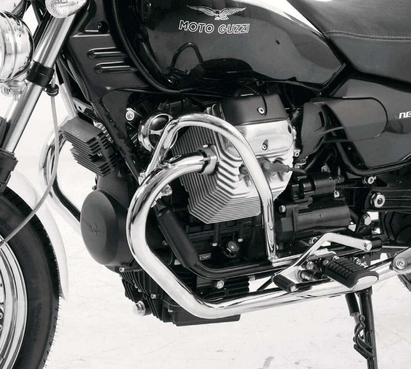 Hepco & Becker Engine protection bar-chrome for Moto Guzzi Nevada Classic V 750 ie / Aquilia Nera | 501506 00 02