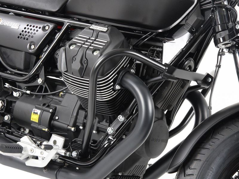 Hepco & Becker Engine protection bar-chrome for Moto Guzzi V 9 Bobber (2016-) / Bobber Sport (2019-) | 501547 00 02