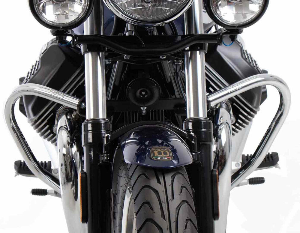 Hepco & Becker Engine protection bar chrome for Moto Guzzi V7 Special/Stone/Centenario (850 ccm) (2021-) | 501556 00 02