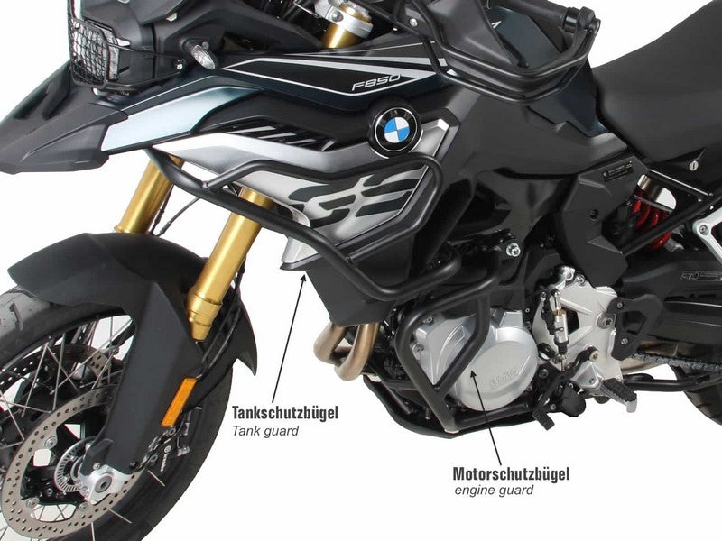 Hepco & Becker Engine protection bar - black for BMW F 850 GS (2018-) | 5016513 00 01