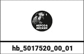 Hepco & Becker Engine protection bar-black for Triumph Street Triple 675 / R from 2013 | 5017520 00 01