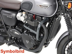 Hepco & Becker Engine protection bar-chrome for Triumph Bonneville T 100 / Black from 2017 | 5017559 00 02