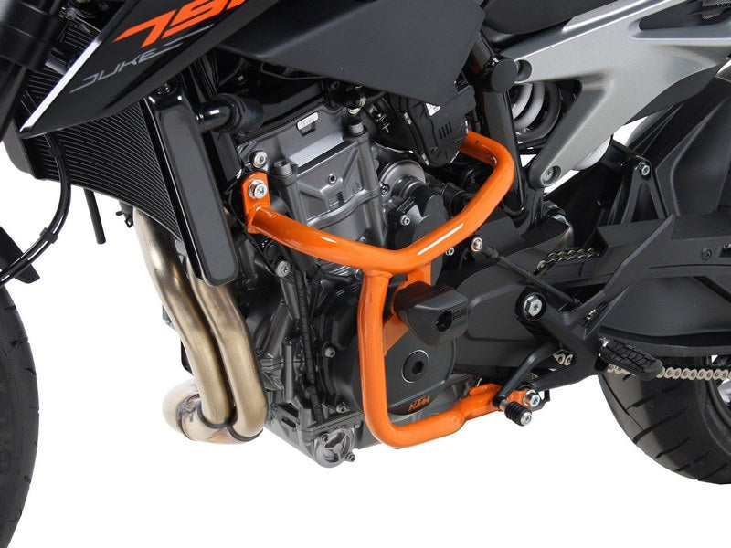 Hepco & Becker Engine protection bar-orange for KTM 790 Duke (2018-) | 5017569 00 06
