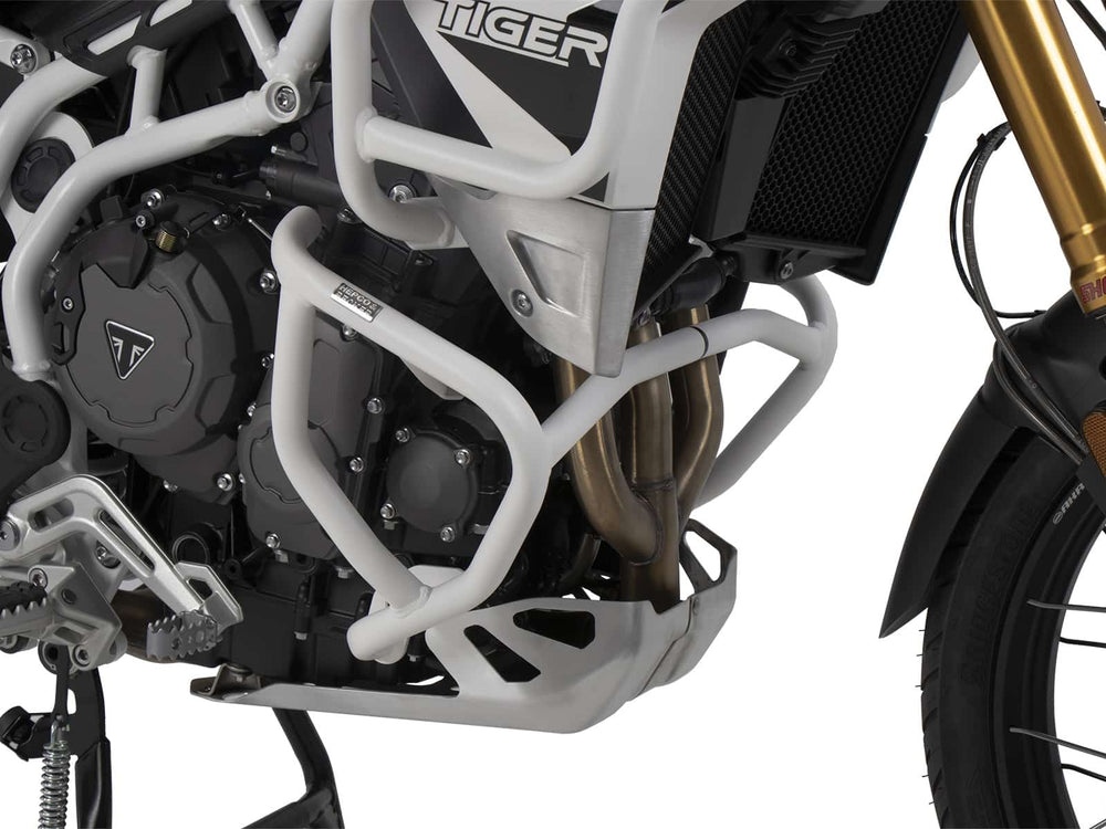 Hepco & Becker Engine Protection Bar - White For Triumph Tiger 900 Rally / GT / PRO (2020-) | 5017605-00-03