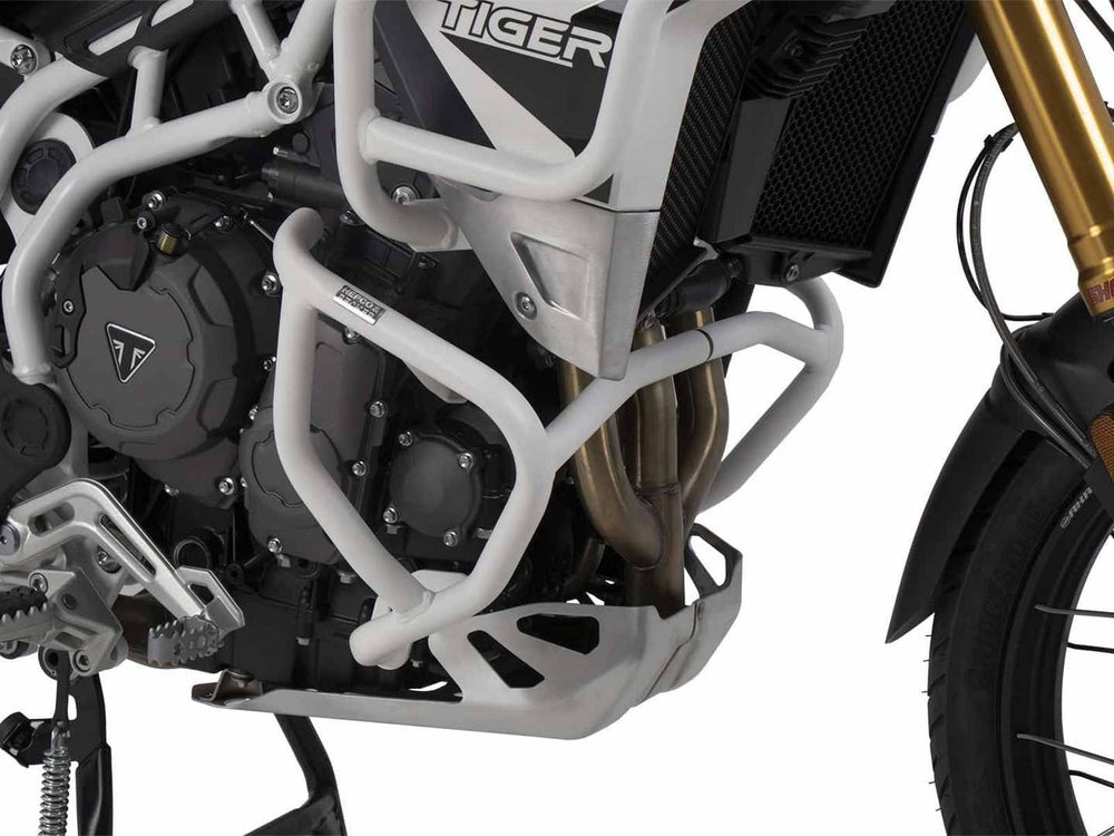Hepco & Becker Engine protection bar white for Triumph Tiger 850 Sport (2021-) | 5017613 00 03