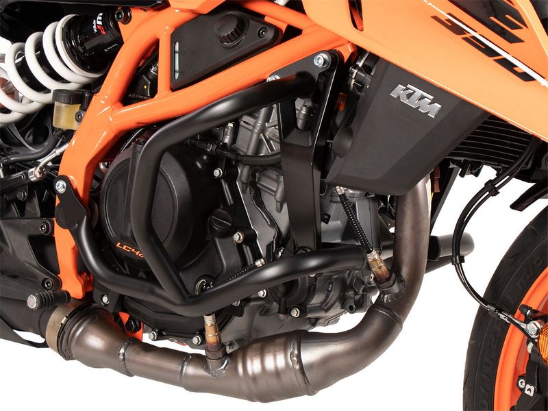 Hepco & Becker Engine Protection Bar Black For KTM 390 Duke (2024-) | 5017672 00 01