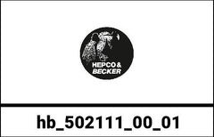Hepco & Becker Tankguard-black for Honda XL 650 V Transalp from 2000 | 502111 00 01