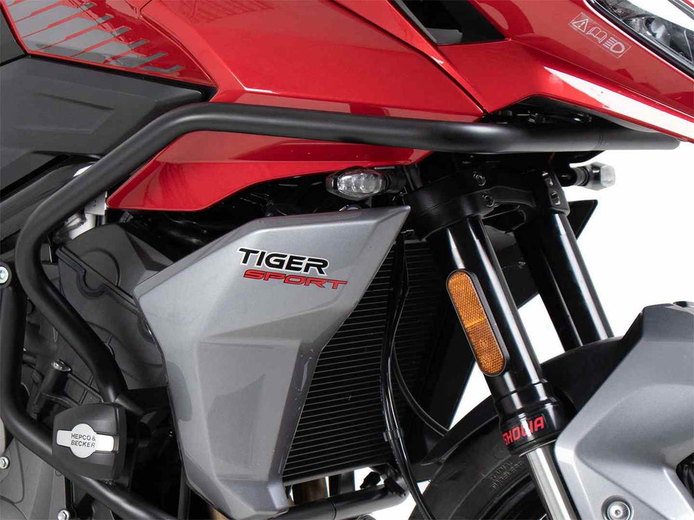 Hepco & Becker Tankguard black for Triumph Tiger Sport 660 (2022-) (only for combination with engine guard 5017636) | 5027636 00 01