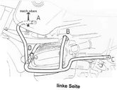 Hepco & Becker Engine protection bar-silver for BMW R 850/1100 GS | 502901 00 09