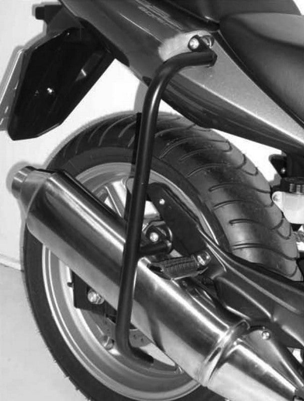 Hepco & Becker Driving school protection bar back-black for Honda CBF 600 S/N from 2008 | 504953 00 01