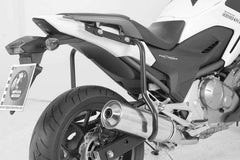 Hepco & Becker Driving school protection bar lock-it back-black for Honda NC 700 S / 750 S / DCT | 504970 00 01