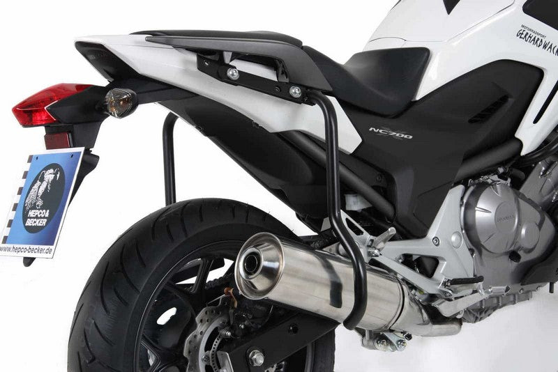Hepco & Becker Driving school protection bar lock-it back-black for Honda NC 700 X / 750 X / DCT | 504973 00 01