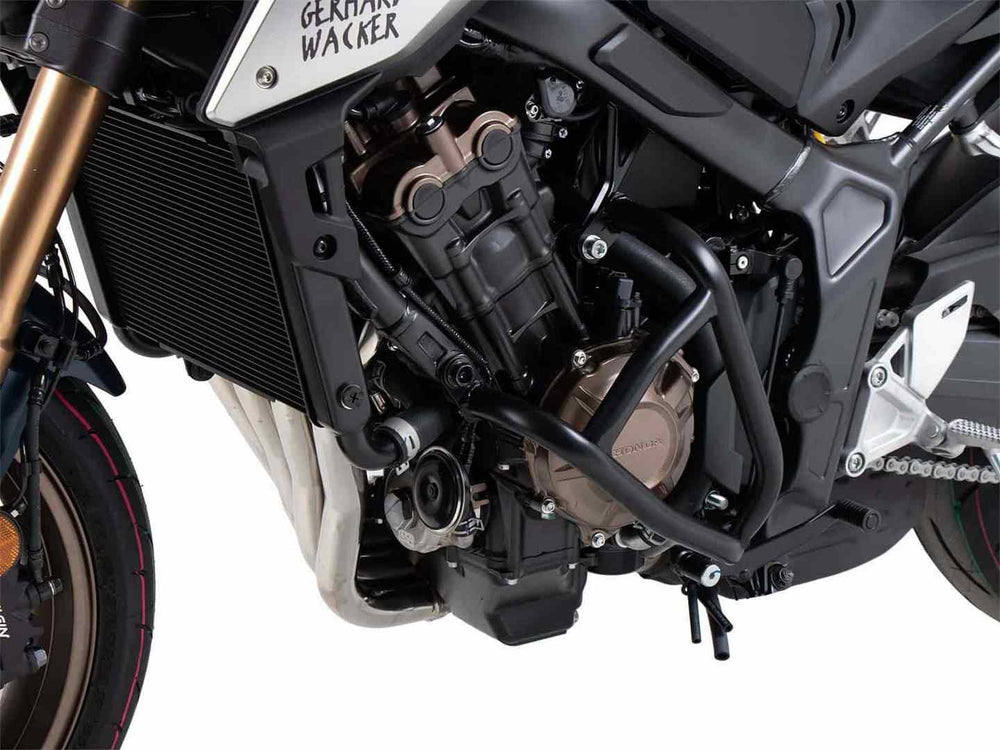 Hepco & Becker Engine protection bar "Solid" black for Honda CB 650 R (2019-2020) | 5089518 00 01