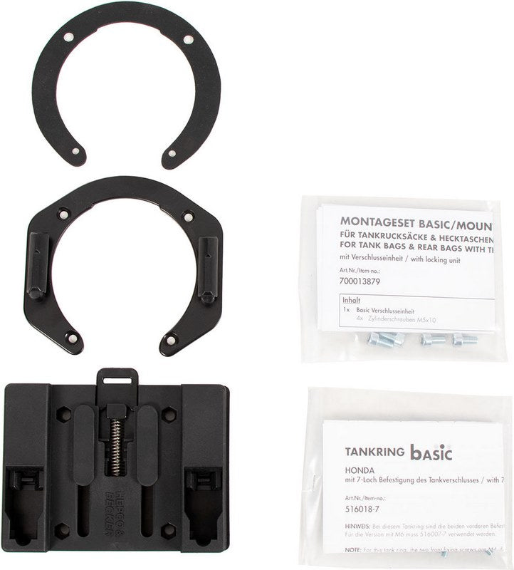 Hepco & Becker Tankring Basic Universal 7 Hole Mounting For Old Honda Models old Honda models | 516018-7