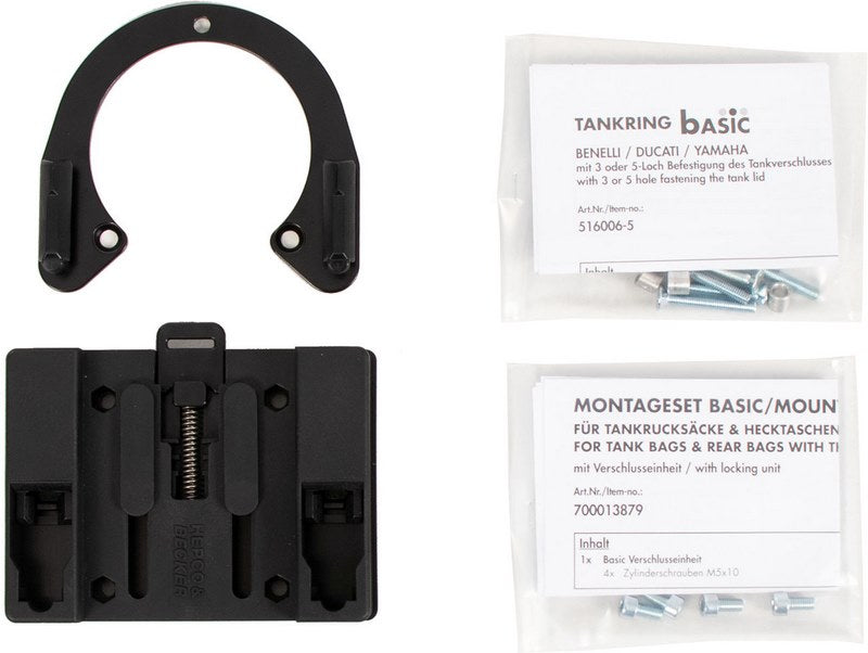 Hepco & Becker Tankring Basic Incl. Fastener For Tankbag For Yamaha XJR 1300/SP (1999-2003) | 516409 00 01