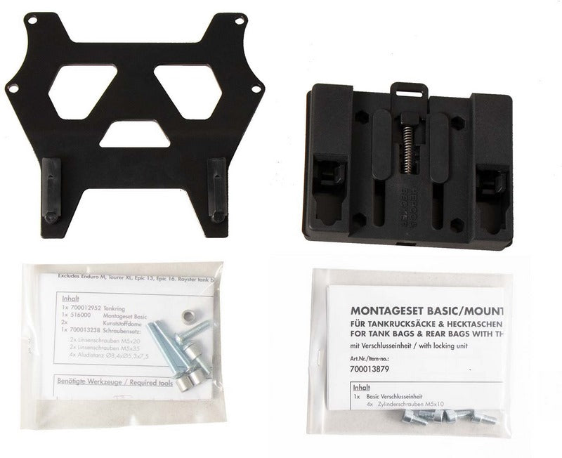 Hepco & Becker Tankring Basic Incl. Fastener For Tankbag For Yamaha Ténéré 700 World Raid (2022-2024) /World Rally (2023-2024) | 5164579 00 01