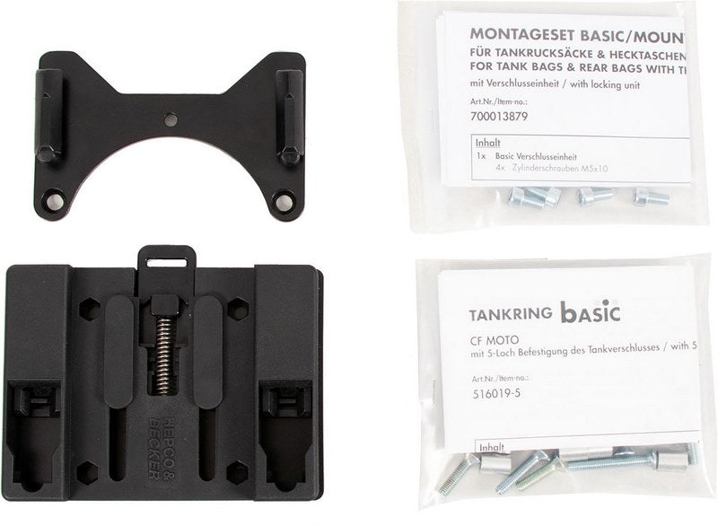 Hepco & Becker Tankring Basic Incl. Fastener For Tankbag For CF MOTO 650 NK (2016-2024) | 5167642 00 01