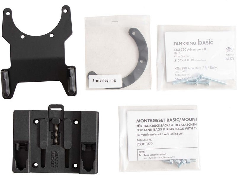 Hepco & Becker Tankring Basic Incl. Fastener For Tankbag For KTM 790 Adventure (2024-) | 5167660 00 01