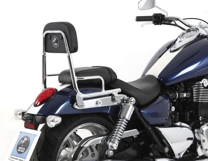 Hepco & Becker Sissybar without rearrack-black for Triumph Thunderbird 1600 / 1700 Commander | 600720 00 01