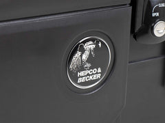 Hepco & Becker GOBI side case set right/left black | 610083 00 01