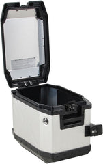 Hepco & Becker Xplorer 40 silver left sidebox | 610210 00 00