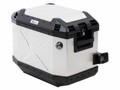 Hepco & Becker Xplorer 40 Left Silver For Cutout Carrier | 610220-00-00