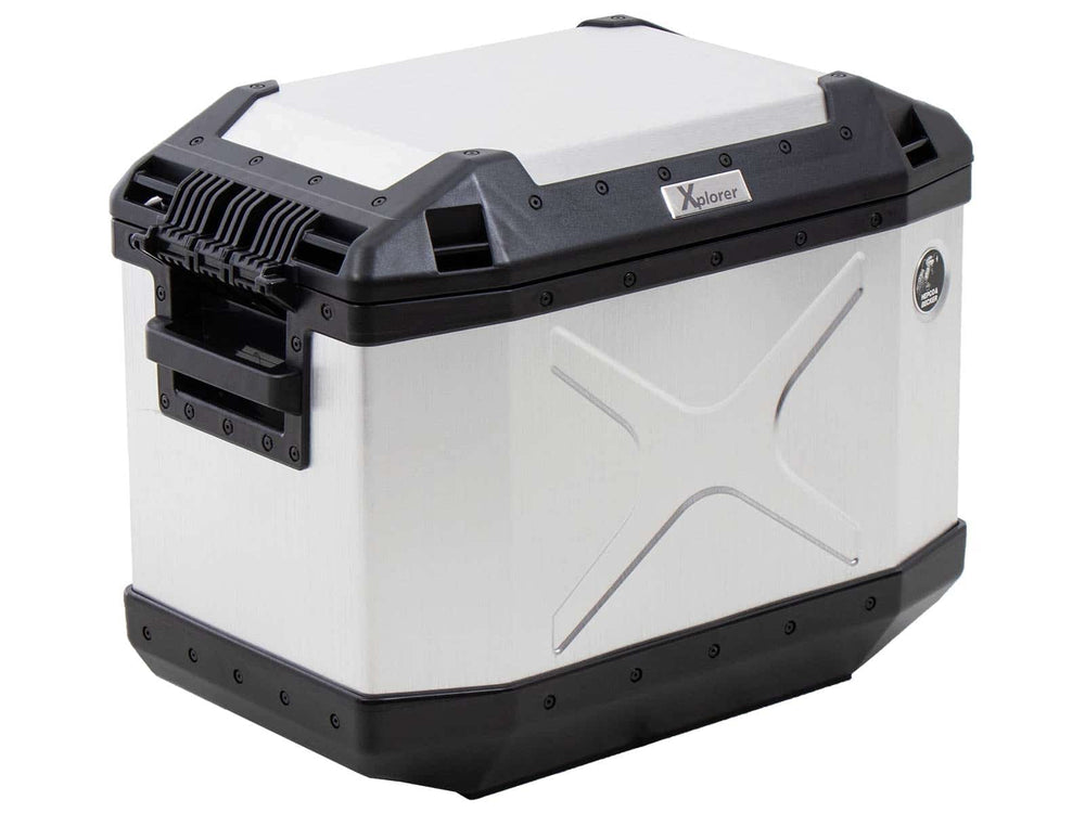 Hepco & Becker Xplorer 40 Left Silver For Cutout Carrier | 610220-00-00