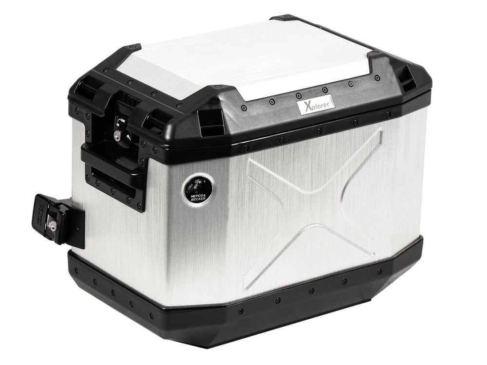 Hepco & Becker Xplorer 40 Right Silver For Cutout Carrier | 610221-00-00