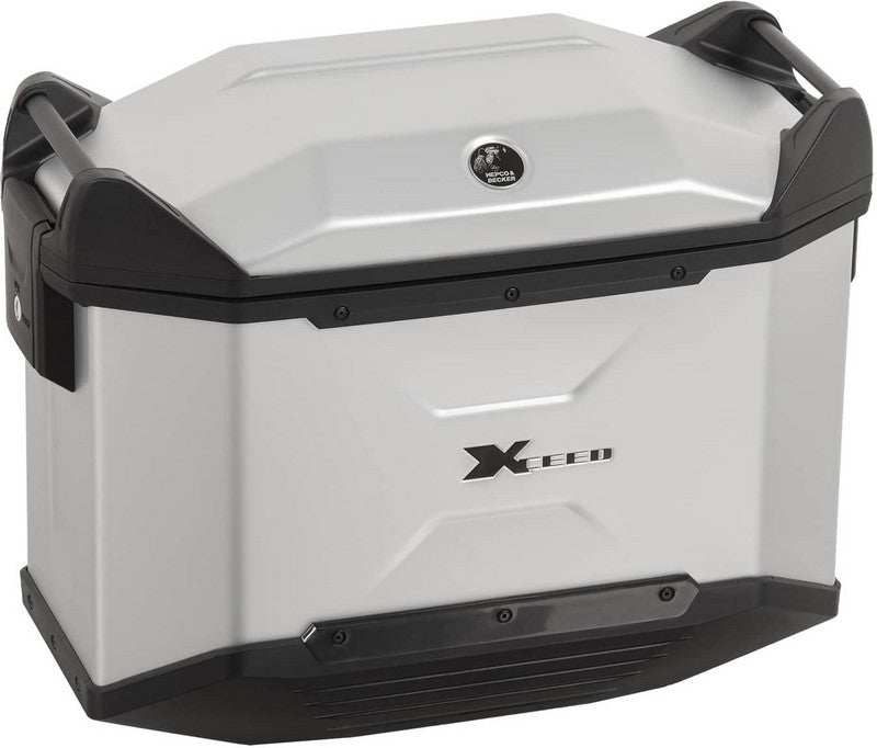 Hepco & Becker Xceed side case right 38 ltr. silver | 610223 00 09