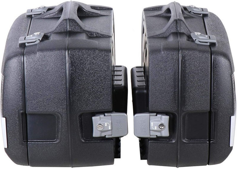 Hepco & Becker Junior Flash silber Enduro 40left/30right set | 610237 00 09