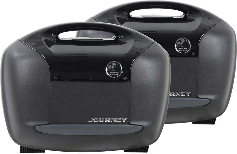 Hepco & Becker Journey sidecase-set 42 black | 610280 00 11