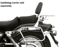 Hepco & Becker Sissybar with rearrack for Honda CA 125 Rebel / CMX 250 Rebel | 611106 00 02