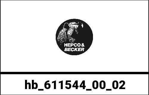 Hepco & Becker Sissybar with rearrack for Moto Guzzi California 1400 Custom/Touring/Audace/Eldorado | 611544 00 02
