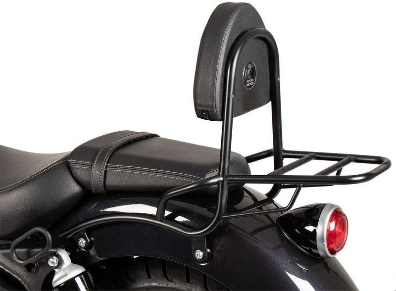 Hepco & Becker Sissybar With Rearrack Black For Royal Enfield Super Meteor 650 (2023-) | 6117651 00 01