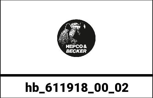 Hepco & Becker Sissybar with rearrack for Honda VT 750 D2 Black Widow | 611918 00 02