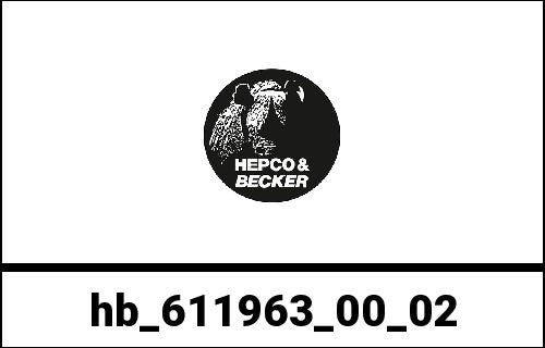 Hepco & Becker Sissybar with rearrack for Honda VT 750 S / RS | 611963 00 02