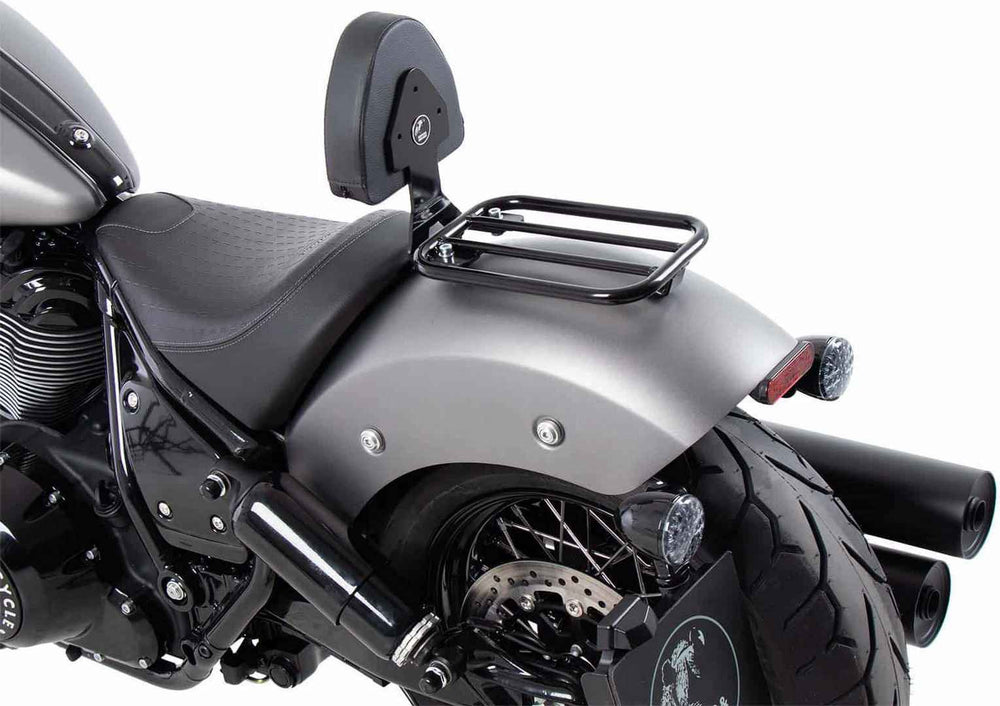 Hepco & Becker Solorack with backrest black for Indian Chief Dark Horse / Chief Bobber Dark Horse (2022-) | 6127641 00 01