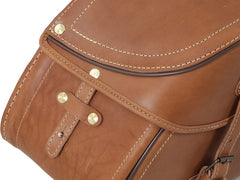 Hepco & Becker Saddle bag set Buffalo sandbrown for tube saddlebag carrier | 620200 00 08