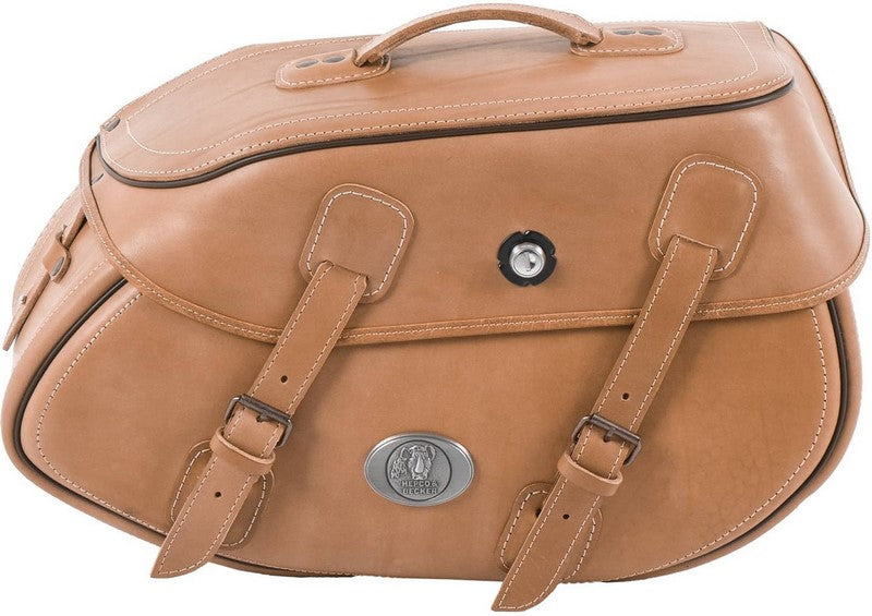 Hepco & Becker Leather single bag Buffalo brown right for C-Bow Carrier | 620229 00 08