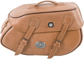 Hepco & Becker Leather single bag Buffalo brown right for C-Bow Carrier | 620229 00 08