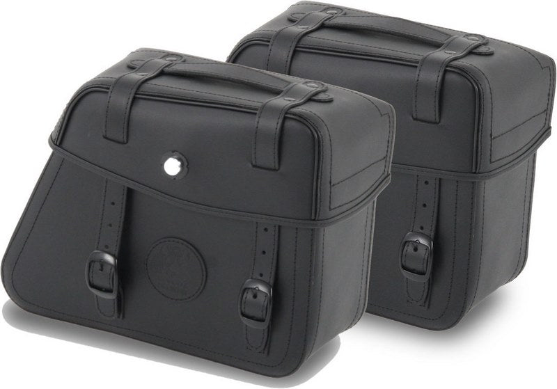 Hepco & Becker Saddlebags Rugged Cutout 22 ltr. incl. quick release-black | 620350 00 01