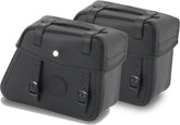 Hepco & Becker Saddlebags Rugged Cutout 22 ltr. incl. quick release-black | 620350 00 01
