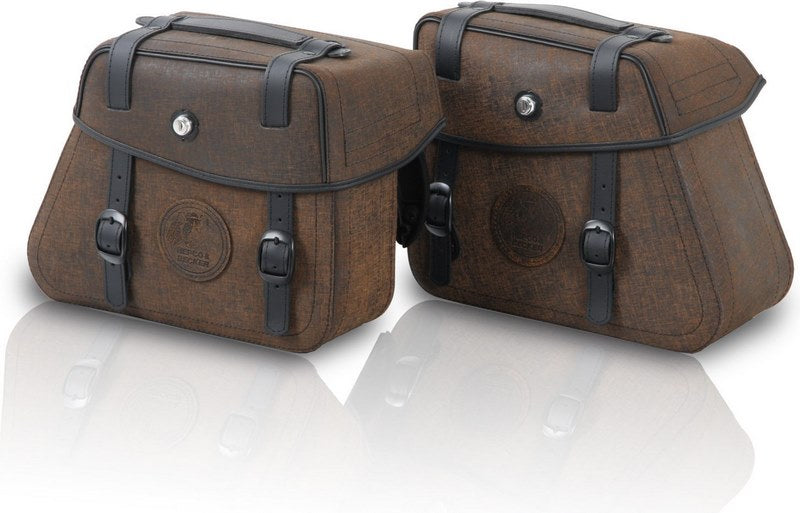 Hepco & Becker Saddlebags Rugged Cutout 22ltr. incl. Quick release | 620350 00 08