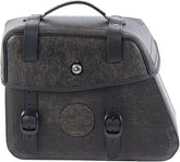 Hepco & Becker Leather single bag Rugged brown left for C-Bow holder | 620353 00 08