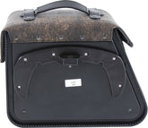 Hepco & Becker Leather single bag Rugged brown right for C-Bow holder | 620354 00 08