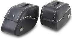 Hepco & Becker Saddlebag set Ivory black for tube bag holder | 620505