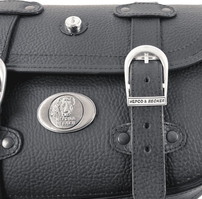 Hepco & Becker Leather single bag Liberty Big for tube saddlebag carrier | 620979 00 01