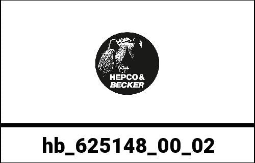 Hepco & Becker Saddlebag tube-carrier for leatherbags-chrome for Honda VT 1100 C2 Shadow from 1995 | 625148 00 02